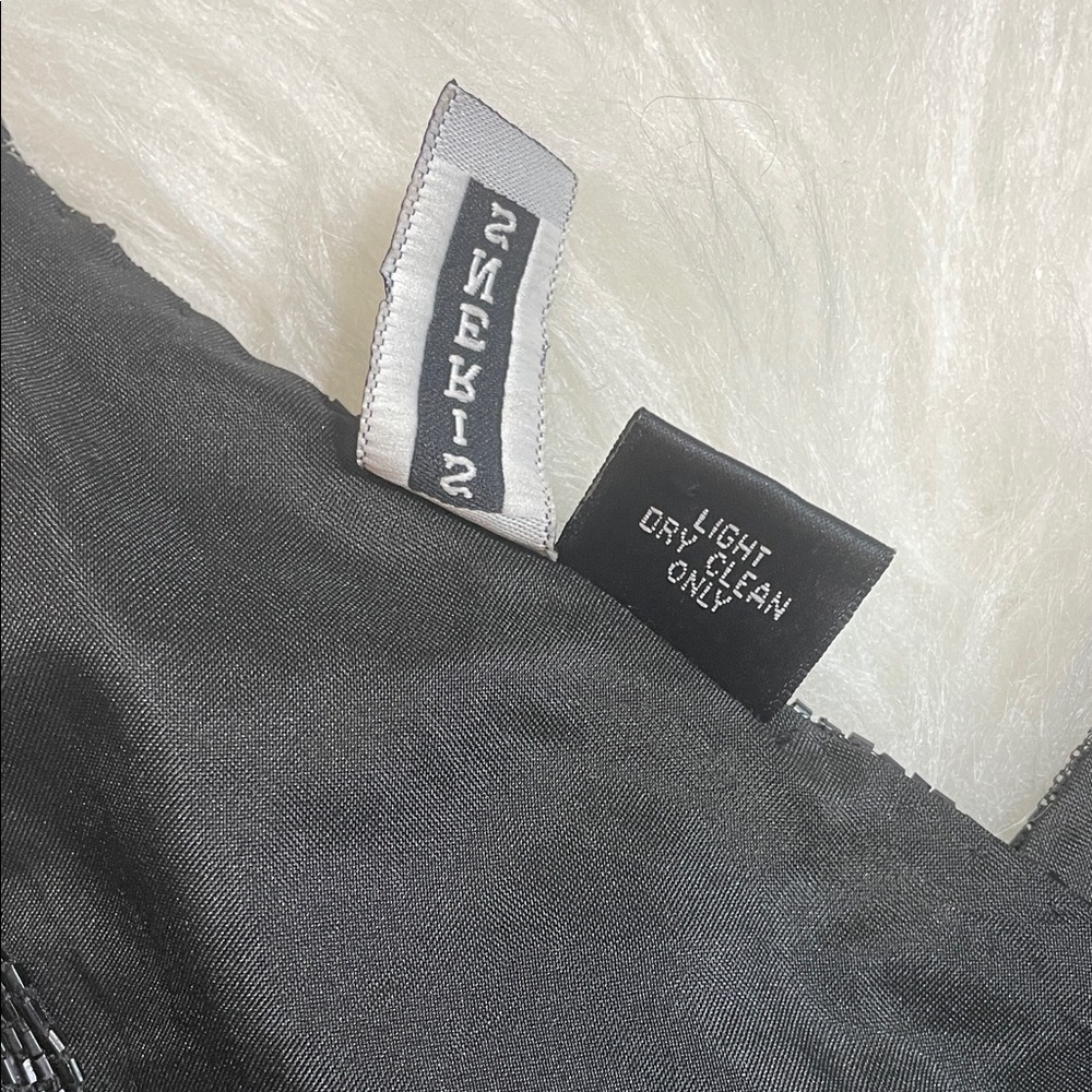 Black Sheer Floral Halter Top - Picture 11 of 12